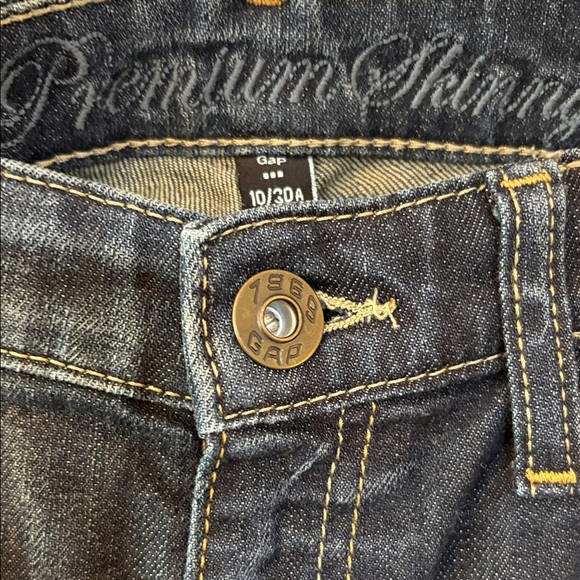 GAP Women's Dark Wash Ankle Jeans Size 10/30 - Picture 3 of 6